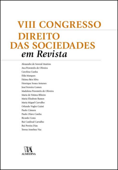 VIII Congresso de Direito das Sociedades em Revista