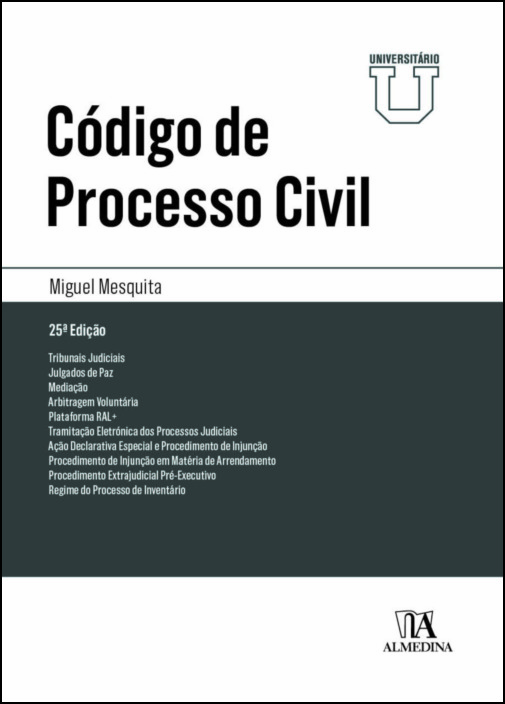 Código de Processo Civil - Edição Universitária