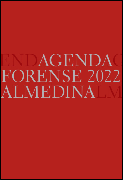 Agenda Forense 2022 (Vermelho)