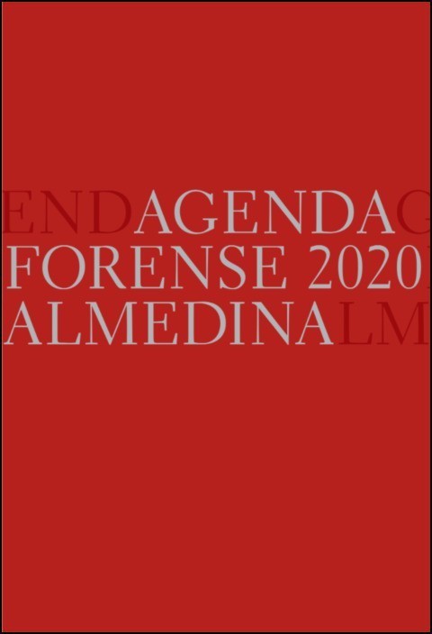 Agenda Forense 2020 (Vermelho)