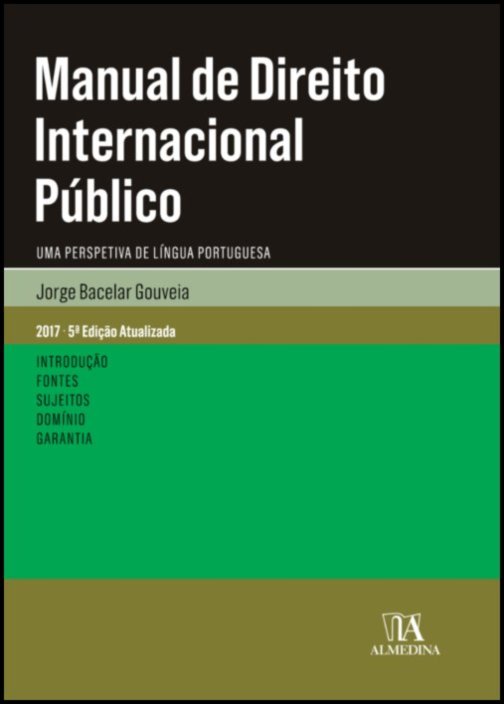 Manual de direito internacional público - Atualizada