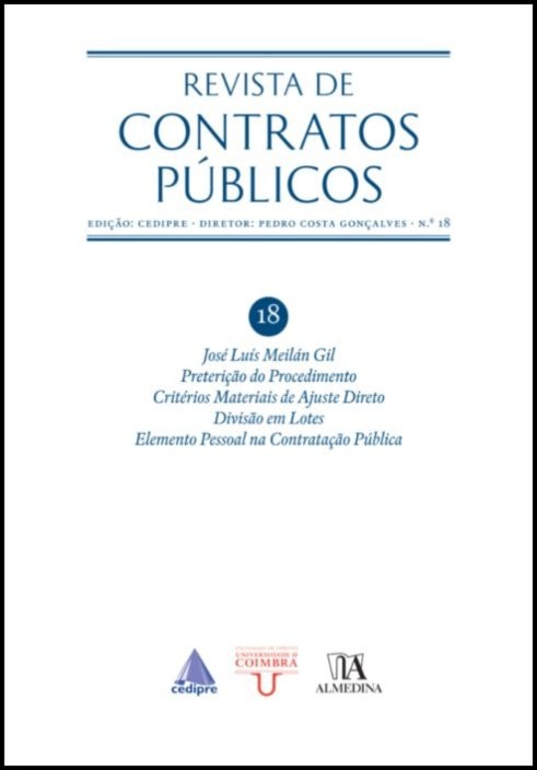 Revista de Contratos Públicos n.º 18