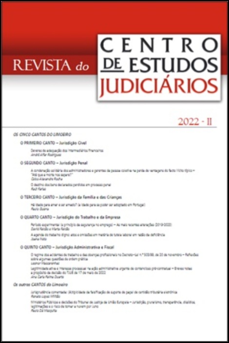 Revista do CEJ - N.º 2 - 2022