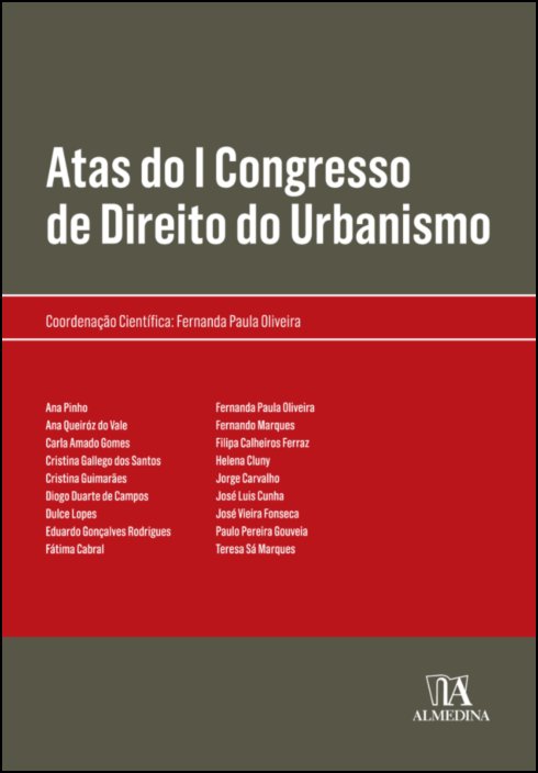 Atas do I Congresso de Direito do Urbanismo